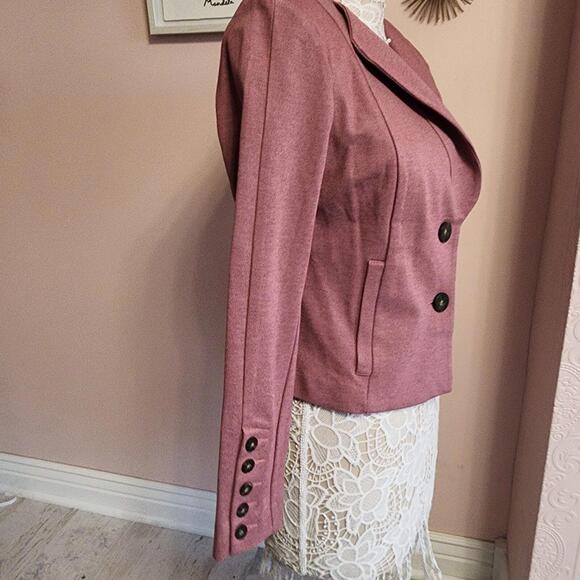 LKNW Cabi Pink Rose Applaud Blazer Jacket 3550 Size 6 - Picture 9 of 9